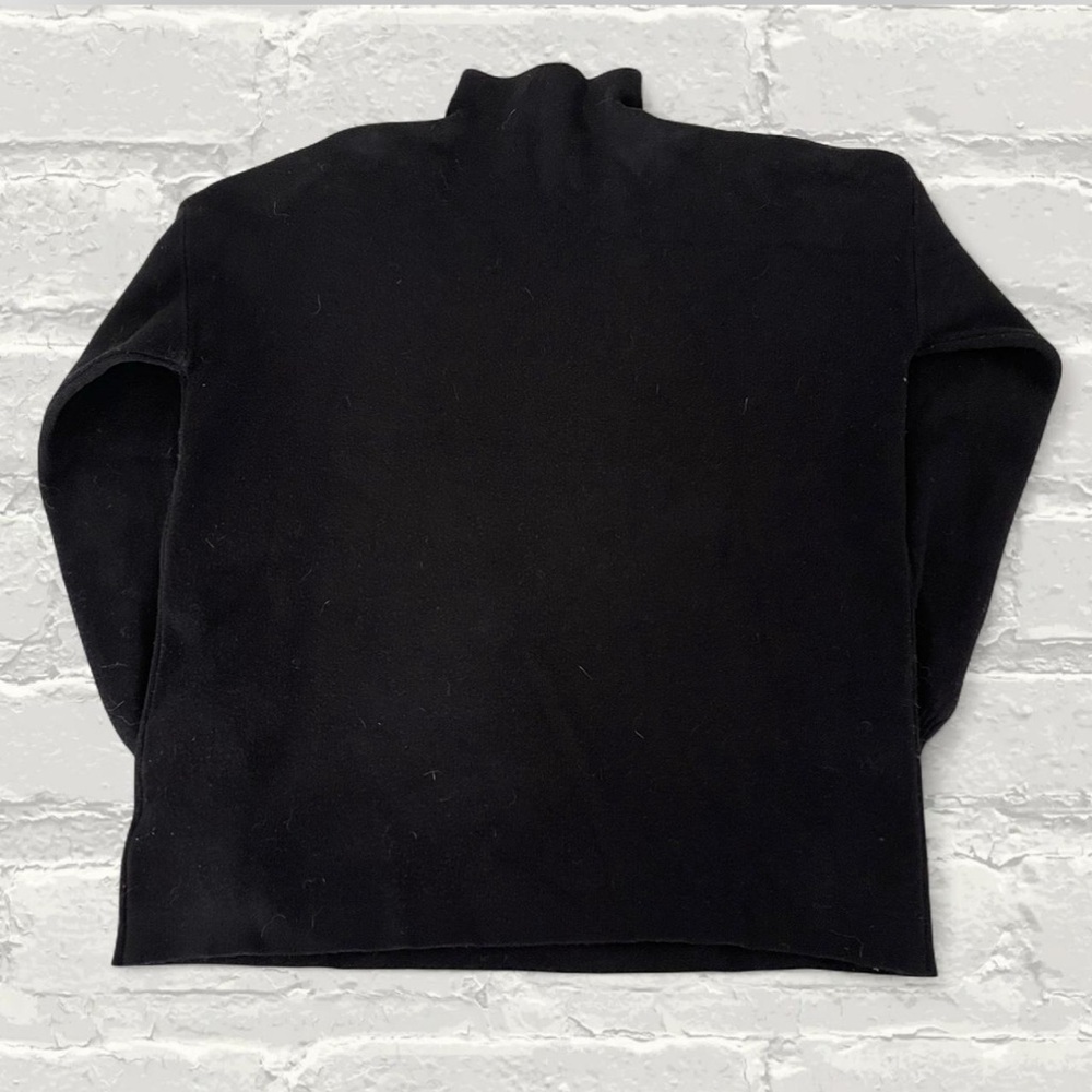 Tahari Mockneck Sweater with Sleeve Embellishments - Picture 3 of 3